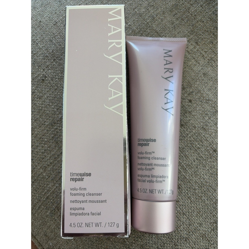 New! Mary Kay Timewise Repair Volu-Firm Foaming Facial Cleanser Anti-Aging 4.5oz